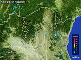 2016年03月21日の栃木県の雨雲レーダー