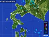 2016年03月21日の道南の雨雲レーダー