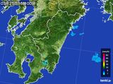 2016年03月25日の宮崎県の雨雲レーダー