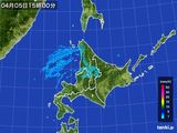 2016年04月05日の北海道地方の雨雲レーダー