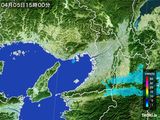 雨雲レーダー(2016年04月05日)