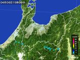 雨雲レーダー(2016年04月06日)