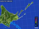 雨雲レーダー(2016年04月07日)