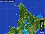 2016年04月08日の道北の雨雲レーダー