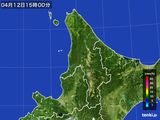 雨雲レーダー(2016年04月12日)