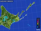 2016年04月26日の道東の雨雲レーダー