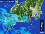 雨雲レーダー(2016年04月27日)