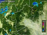 雨雲レーダー(2016年04月27日)