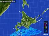 雨雲レーダー(2016年04月28日)