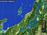 雨雲レーダー(2016年04月29日)