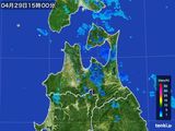 雨雲レーダー(2016年04月29日)