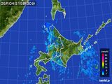 2016年05月04日の北海道地方の雨雲レーダー