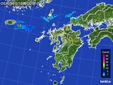 雨雲レーダー(2016年05月04日)