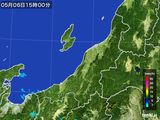 2016年05月06日の新潟県の雨雲レーダー