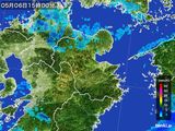 雨雲レーダー(2016年05月06日)