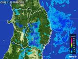 雨雲レーダー(2016年05月11日)
