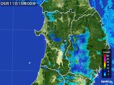 雨雲レーダー(2016年05月11日)