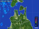 2016年05月16日の青森県の雨雲レーダー