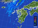 雨雲レーダー(2016年05月24日)