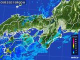 雨雲レーダー(2016年05月25日)