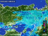 雨雲レーダー(2016年05月28日)