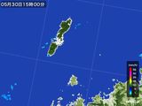 2016年05月30日の長崎県(壱岐・対馬)の雨雲レーダー