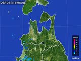 2016年06月01日の青森県の雨雲レーダー