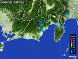 雨雲レーダー(2016年06月02日)