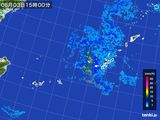 雨雲レーダー(2016年06月03日)