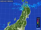 雨雲レーダー(2016年06月04日)