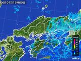 雨雲レーダー(2016年06月07日)