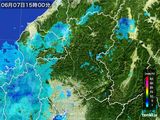 雨雲レーダー(2016年06月07日)