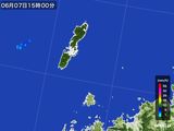 2016年06月07日の長崎県(壱岐・対馬)の雨雲レーダー