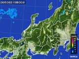 雨雲レーダー(2016年06月08日)