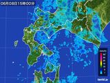 雨雲レーダー(2016年06月08日)