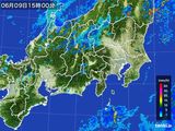 雨雲レーダー(2016年06月09日)