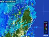 雨雲レーダー(2016年06月09日)