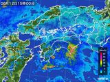 雨雲レーダー(2016年06月12日)