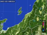 2016年06月12日の新潟県の雨雲レーダー