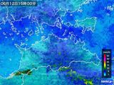 2016年06月12日の香川県の雨雲レーダー