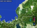 雨雲レーダー(2016年06月15日)