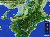 2016年06月15日の奈良県の雨雲レーダー