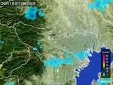 2016年06月16日の東京都の雨雲レーダー