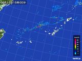 2016年06月17日の沖縄地方の雨雲レーダー