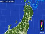 雨雲レーダー(2016年06月17日)