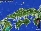雨雲レーダー(2016年06月17日)