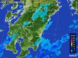 2016年06月17日の宮崎県の雨雲レーダー