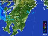 2016年06月18日の宮崎県の雨雲レーダー