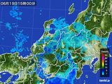 雨雲レーダー(2016年06月19日)