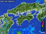 雨雲レーダー(2016年06月19日)